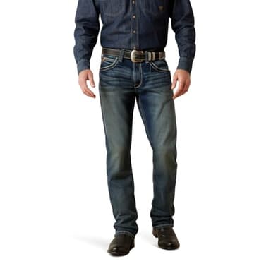 ARIAT Men’s M5 Slim Stretch Adkins Boot Cut Jean