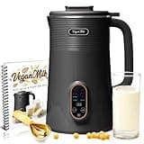 Nut Milk Maker Machine, Almond Milk Maker Machine, Soy Milk Maker Machine, Oat Milk Maker Machine - 8 in 1 Plant Based Milk Maker Machine Works as: Nut Milk Machine, Soymilk Maker & Soup Maker Machine