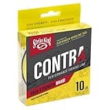 Strike King Contra Braid Performance Fishing Line, 150-Yards, Zero Stretch, 10-Pound, Hi-Vis Yellow