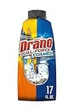 Drano Dual-Force Foamer Drain Clog Remover and Cleaner for Shower or Sink Drains, Unclogs and Removes Sources of Odor, 17 Fl Oz