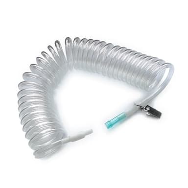 12 ft(3.6m) Retractable Oxygen Tubing with Clip, Auto-Retract Design Prevents Tangling