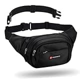 HuoMeizi Fanny Pack Men Women Plus Size with Extender Strap 70",Extra Large Crossbody Waist Bag with Adjustable Belt, Fashion Hip Bum Bag for Outdoors Workout Traveling Casual Hiking Walking Cycling