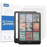 CoBak 3 Pack Anti-Glare Matte Screen Protector for 7" Kindle Paperwhite 12th Gen 2024 & Kindle Colorsoft Signature Edition,Boox Go 7,Kobo Aura 2 - High Clarity, Fingerprint Resistant - Fine-Grit Texture PET Film