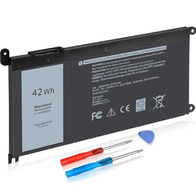 42Wh WDX0R Laptop Battery for Dell Inspiron 15 7579 7569 5578 5565 5567 5568 5570 5775 5579 7560 7570, 13 5378 5368 7375 7368 7378 , 17 5765 5767 5770 Series P69G001 P58F P58F001 P75F P66F P69G 3CRH3