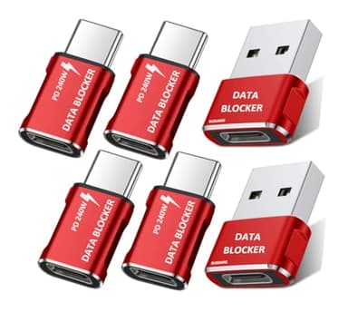 Data Blocker, USB C Data Blocker for iphone, Protect Against Juice Jacking