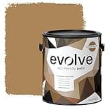 EVOLVE Paint & Primer: Environment-friendly, Low Sheen with One-coat Coverage for Interior & Exterior surfaces (Autumn Brown, 1-Gallon)