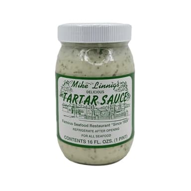 Mike Linnig's Tartar Sauce – Rich & Creamy Small Batch Recipe, 16 oz