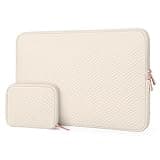 ARVOK 13 13.3 14 inch Laptop Sleeve Case for MacBook Air 13 inch/MacBook Pro 13 inch/MacBook Pro 14/HP Chromebook 13 inch, Water-Resistant Leather Case for HP/Dell/Lenovo/Asus/Acer/Samsung with Pouch