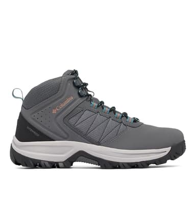 Columbia Mens Transverse Waterproof Hiking Boot, Dark Grey/Cloudburst, 9 Wide