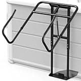 Premium Hydraulic Hot Tub Cover Lift, Upgrade Adjustable U-Arms Spa Cover Lifter for Hot Tub Spas, Black