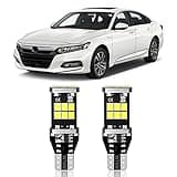 MEALAM T15 921 912 906 LED Bulbs 2835 Chipsets Compatible with Honda 2003-2012 Accord Coupe & 2013-2021 Accord Back Up Reverse Lights Xenon White, Pack of 2