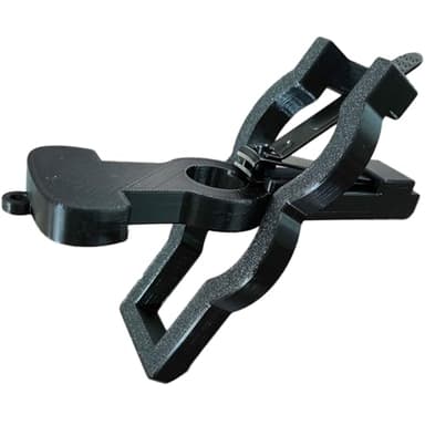One-Handed Nail Clippers for Elderly or People with a Limb Difference or One-Sided Weakness, Such as Stroke Survivors to Cut Nails Independently (Black)