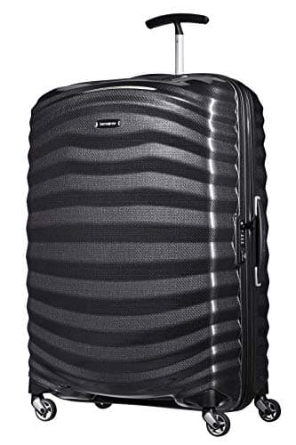 Samsonite Lite-Shock Hand Luggage, Black, L (75 cm-98.5 L), Suitcase