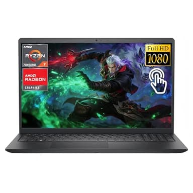 Dell Inspiron 15.6" FHD Touchscreen Laptop, 8-Core AMD Ryzen 7 7730U (Up to 4.5GHz, Beat i7-1355U) 32GB RAM 1TB SSD, AMD Radeon Graphics Win11 Computer for Creator Business Gaming