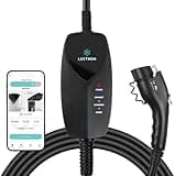 Lectron Level 1 J1772 EV Charger (WiFi) with App Control - 120V, 12 Amp, & 16 ft Cord - Portable Charger for J1772 EVs with NEMA 5-15 Plug - Compatible with All J1772 Evs