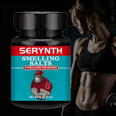 Smelling Salts,Ammonia Inhalants,Instant Energy,Enhanced Focus & Motivation,Long Lasting Water-Activated Ammonia Inhalant for Athletes in Hockey,Weightlifting and Powerlifting(1Pcs/40g)