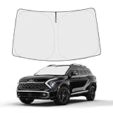 Proadsy Front Windshield Sun Shade Foldable Sunshade Protector Custom Fit 2023 2024 2025 Kia Sportage NQ5 Accessories
