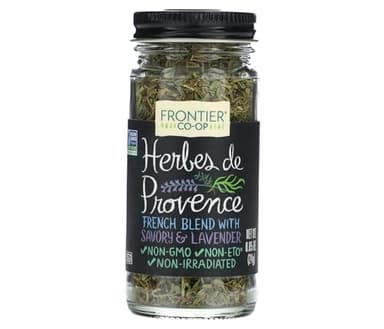 Frontier Co-op Herbes De Provence, 0.85 Ounce, French Blend of Aromatic Savory, Thyme, Rosemary, Basil Tarragon & Lavender