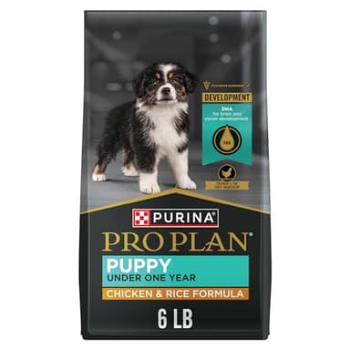 Purina Pro Plan High Protein Dry Puppy Food, Chicken and Rice Formula - 6 lb. Bag