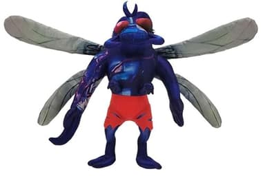 Mattel Teenage Mutant Ninja Turtles: Mutant Mayhem Superfly Plush Toy, 8 Inch Soft Doll of TMNT Movie Character Superfly