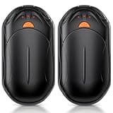 AI Hand Warmers Rechargeable 2 Pack, 6000mAh Electric Hand Warmers, AI Smart Chips 20Hrs Long Safe Heat, Portable Pocket Heater, Gifts for Christmas, Outdoor, Golf, Hunting, Camping Accessories