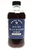 Royal Rose, Wild Maine Blueberry Organic Simple Syrup (8oz)