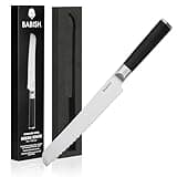 Babish High-Carbon 1.4116 German Steel Cutlery, 8 Inch Bread Kitchen Knife