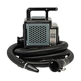 Weaver Livestock ProAir Flex Livestock Blower with Handle, Fast Drying Electric Blower, Lightweight Portable Coat Dryer for Cows, Sheep, Goats (Black)