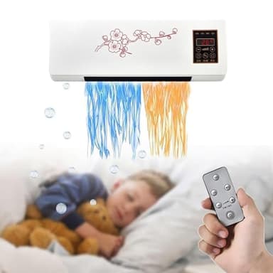 Portable Air Conditioning Split Max, Split Max Air Conditioner, Portable Wall Air Conditioner,hot Air/natural Wind 2 in 1 for Room, Bedroom, Office, Home
