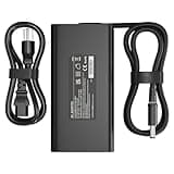 Slim GaN Dell Precision 7780 7770 7680 7670 Laptop Charger 240W for Dell Alienware 15 17 M15 M17 X15 X16 X17 Precision 7780 7680 7770 7760 Power Supply Cord 240W Watt Barrel 7.4mm tip AC Power Adapter