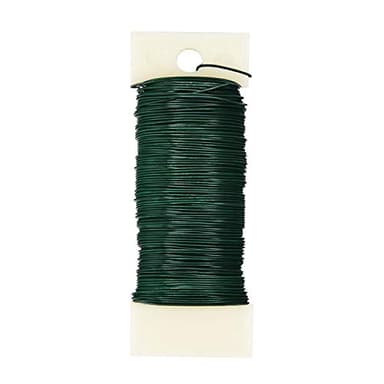 BEADNOVA Floral Wire 38 Yards 22 Gauge Paddle Wire for Wreath Making Craft Florist Floral Flower Arrangements Garland