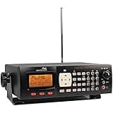 Whistler WS1065 Digital Trunking Desktop Scanner – Programmable Police/Fire Radio with Backlit Display, 1800 Memory Channels, and V-Scanner Technology – Black