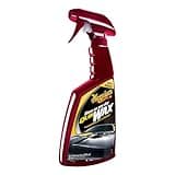 Meguiar's Quik Wax - Easy-to-Use Spray Wax to Add Gloss, Shine, and Protection - Car Spray Wax that can be used as a Wet or Dry Car Wax - Spray on and Wipe Off Shine Booster Spray, 24 Oz