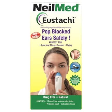 NeilMed Eustachi-Eustachian Tube Exercise-Pop Blocked Ears Safely. Helps Relieve Ear Pressure