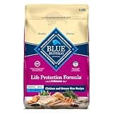 Blue Buffalo Life Protection Formula Small Breed Senior Dry Dog Food, Supports Joint Health and Immunity, Made with Natural Ingredients, Chicken & Brown Rice Recipe, 5-lb Bag