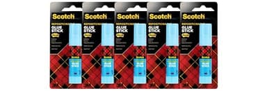 Removable Restickable Glue Stick.49oz, Repositionable Stick (5-Pack)