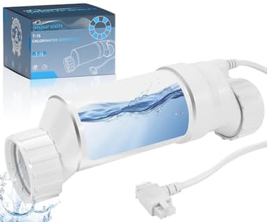 T-15 Salt Cell for Pool Chlorinator System Replacement Fit for Hayward Cell T15 W3T-CELL-15 BLT15H AquaRite, AquaTrol & More Salt Water Pool Up to 40K Gallon