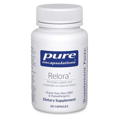 Pure Encapsulations Relora | Hypoallergenic Supplement Promotes Healthy Cortisol and DHEA Production and Moderates Occasional Stress | 60 Capsules