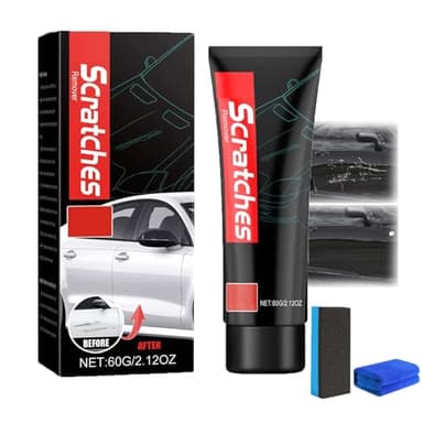 Glass Stovetop Scratch Repair Kit, Glass Cooktop Scratch Remover, Stovetop 𝐒cratch Remover, Polishing Wax For 𝐆lass Ceramic Cooktop, Heavy Duty Cleaner and Polish, Car Scratches Removers (1pcs)