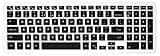 Keyboard Cover Skin Compatible with 15.6" Dell Inspiron 15 3000 5000 7000 Series; 15.6 inch Dell G3 G5 G7 Series; 17.3" Dell Inspiron 17 5000 Series; 17.3" Dell G3 Series (with Numeric Keypad) Black