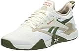 Reebok Unisex Recess Nano Court Sneaker, Chalk/Beige/Green, 9.5 US Men