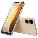 HeyxFome X1 2025 New 4G LTE GSM Unlocked Cell Phone 6.5” HD+ Screen Mobile Phones 4000mAh Android 10 Smart Phone 16MP Smartphone Dual SIM (for T-Mobile Metro Mint Tello USA Market) Face Unlock (Gold)