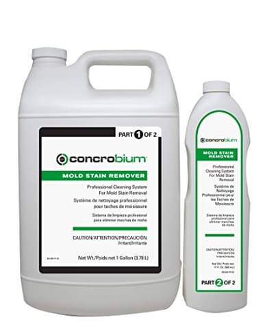 Concrobium Mold Stain Remover 2 Part 1 Gallon + 17oz