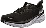 HOKA ONE ONE Clifton 8 Womens Shoes Size 11, Color: Black/White