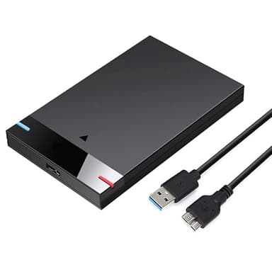 HWAYO 2.5'' 1TB Ultra Slim Portable External Hard Drive USB3.0 HDD Storage for PC, Desktop, Laptop, MacBook, Chromebook, Xbox One, HDDRBUSB3.0