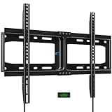 HOME VISION Heavy Duty Fixed TV Wall Mount for Most 32"-86" Flat TVs, Max VESA 600X400mm up to 165lbs Fits 16/18/24 Inch Wood Studs, Universal Low Profile Wall Mount TV Bracket, Space Saving HV8601