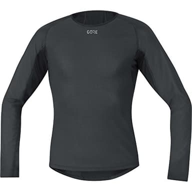 Gore WEAR Mens Gore Windstopper Base Layer Thermo LS Shirt Black M