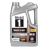 Mobil 1 Truck & SUV Full Synthetic Motor Oil 0W-20, 5 Quart