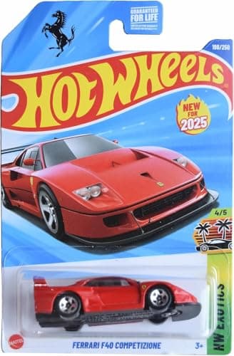 Hot Wheels Ferrari F40 Competizione, HW Exotics 4/5 [red] 198/250