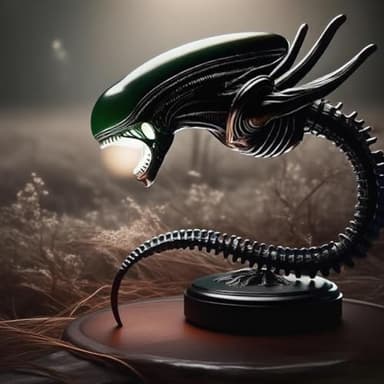 TYDAMZ Xenomorph Alien Desk Lamp, Bedroom and Home Decorative Lighting Fixtures Collectible Home Lighting Gift, Dragon (B-New Dragon Lamp)